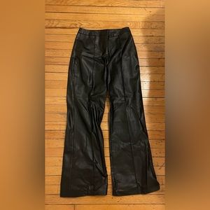 Aritzia leather pants